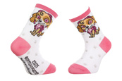 Шкарпетки PAW PATROL STELLA + ALL OVER EMPREINTE білий Діт 19-22, арт.43891347-8. Зображення №2