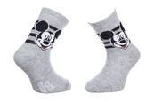 Шкарпетки TETE MICKEY + RAYURES світло-сірий Діт 23-26 арт 43891247-4. Зображення №2 Шкарпетки TETE MICKEY + RAYURES світло-сірий Діт 23-26 арт 43891247-4. Зображення №2