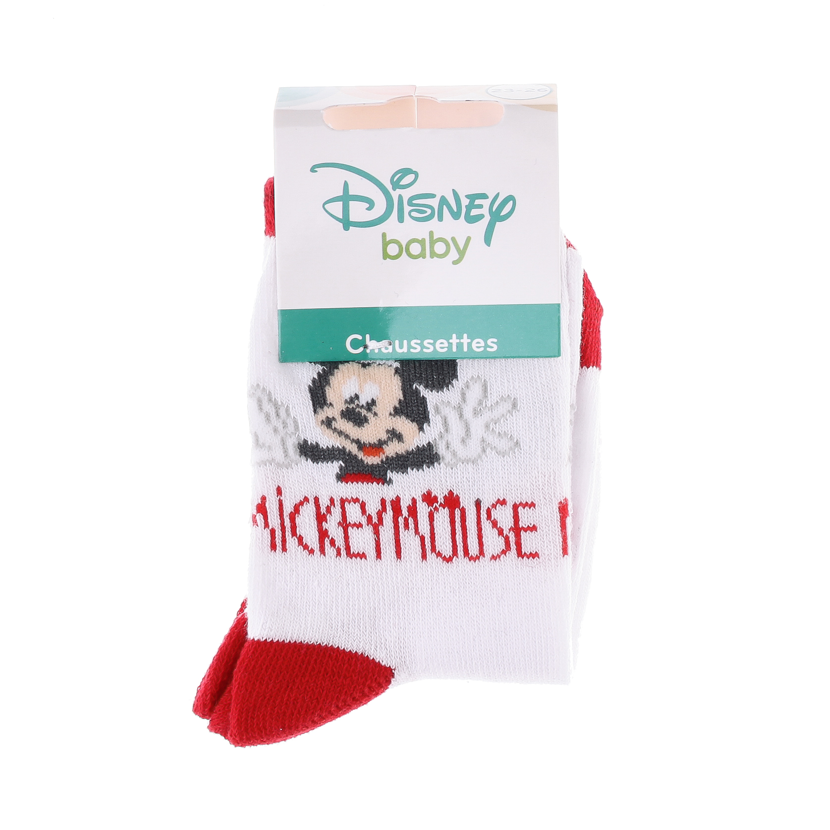 Шкарпетки MICKEY BRAS OUVERT білий Діт 19-22 арт 43891247-7 Шкарпетки MICKEY BRAS OUVERT білий Діт 19-22 арт 43891247-7