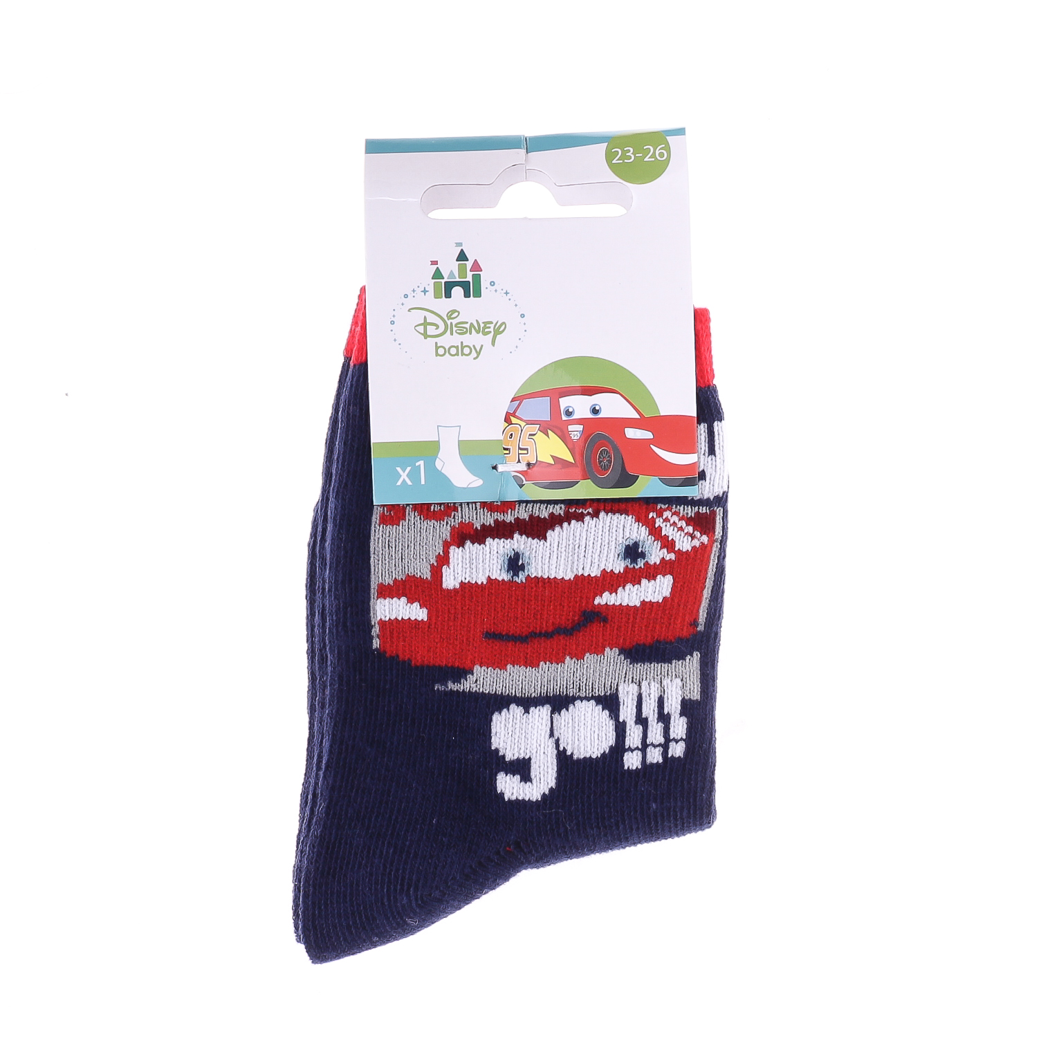 Носки CARS SOCKS синий Дет 19-22, арт.43897548-5 Носки CARS SOCKS синий Дет 19-22, арт.43897548-5