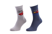 Шкарпетки CARS SOCKS 2P сіро-блакитний Діт 31-35, арт.83077051-1. Зображення №2