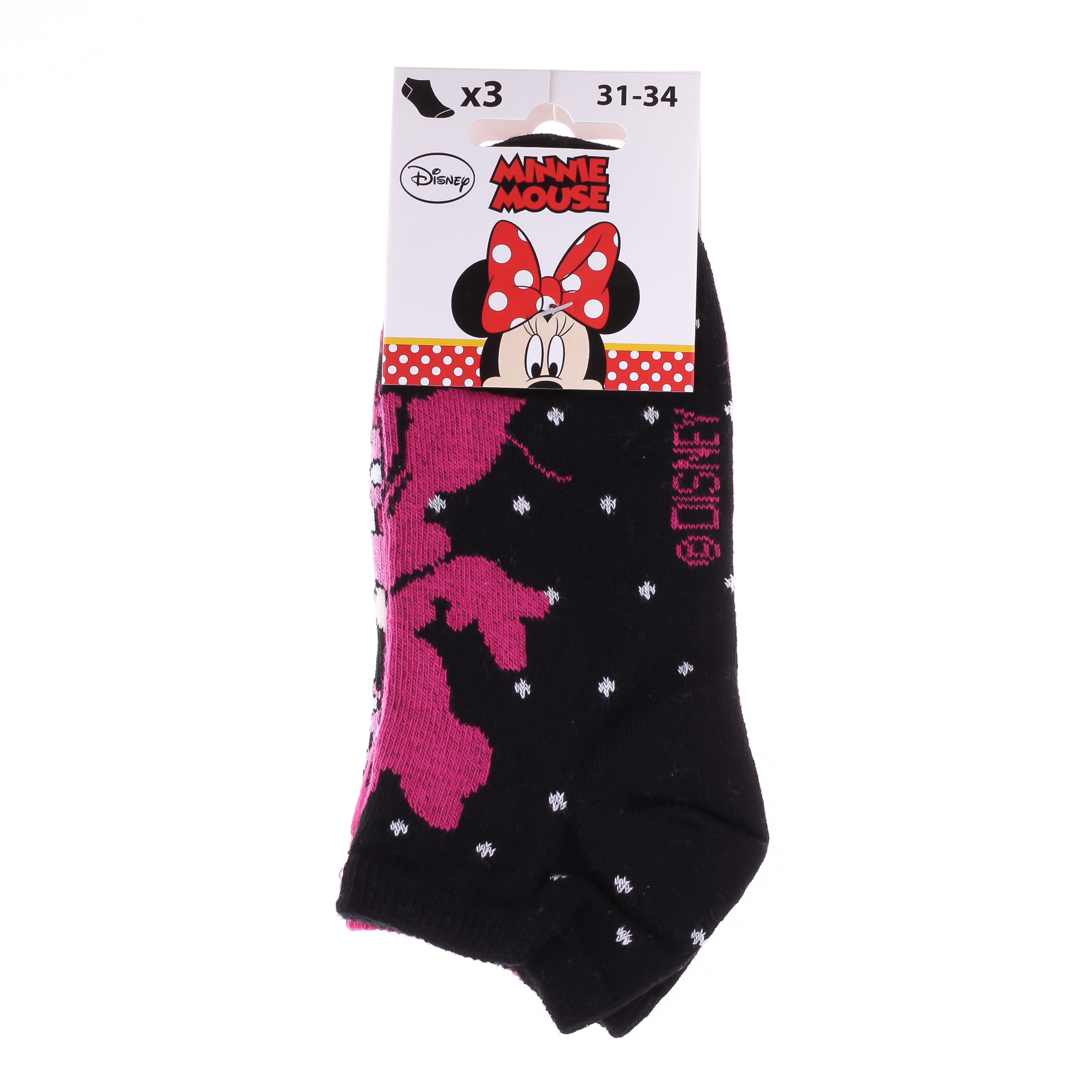 Шкарпетки MINNIE CONTOUR + LUNETTE/MINNIE CONTOUR 3P пурпурний, рожевий, сірий 35-38 арт 83152162-2 Шкарпетки MINNIE CONTOUR + LUNETTE/MINNIE CONTOUR 3P пурпурний, рожевий, сірий 35-38 арт 83152162-2