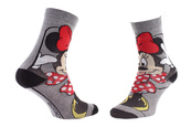 Носки MINNIE MAIN DEVANT BOUCHE серый Дет 31-35, арт.83153531-6. Изображение №2 Носки MINNIE MAIN DEVANT BOUCHE серый Дет 31-35, арт.83153531-6. Изображение №2