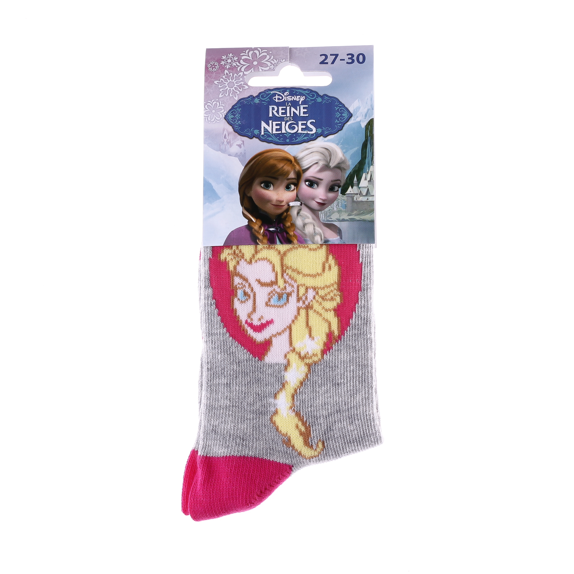 Шкарпетки PRINCESS ELSA + RAYURES SUR PIED світло-сірий Діт 31-34, арт.83841644-1 Шкарпетки PRINCESS ELSA + RAYURES SUR PIED світло-сірий Діт 31-34, арт.83841644-1