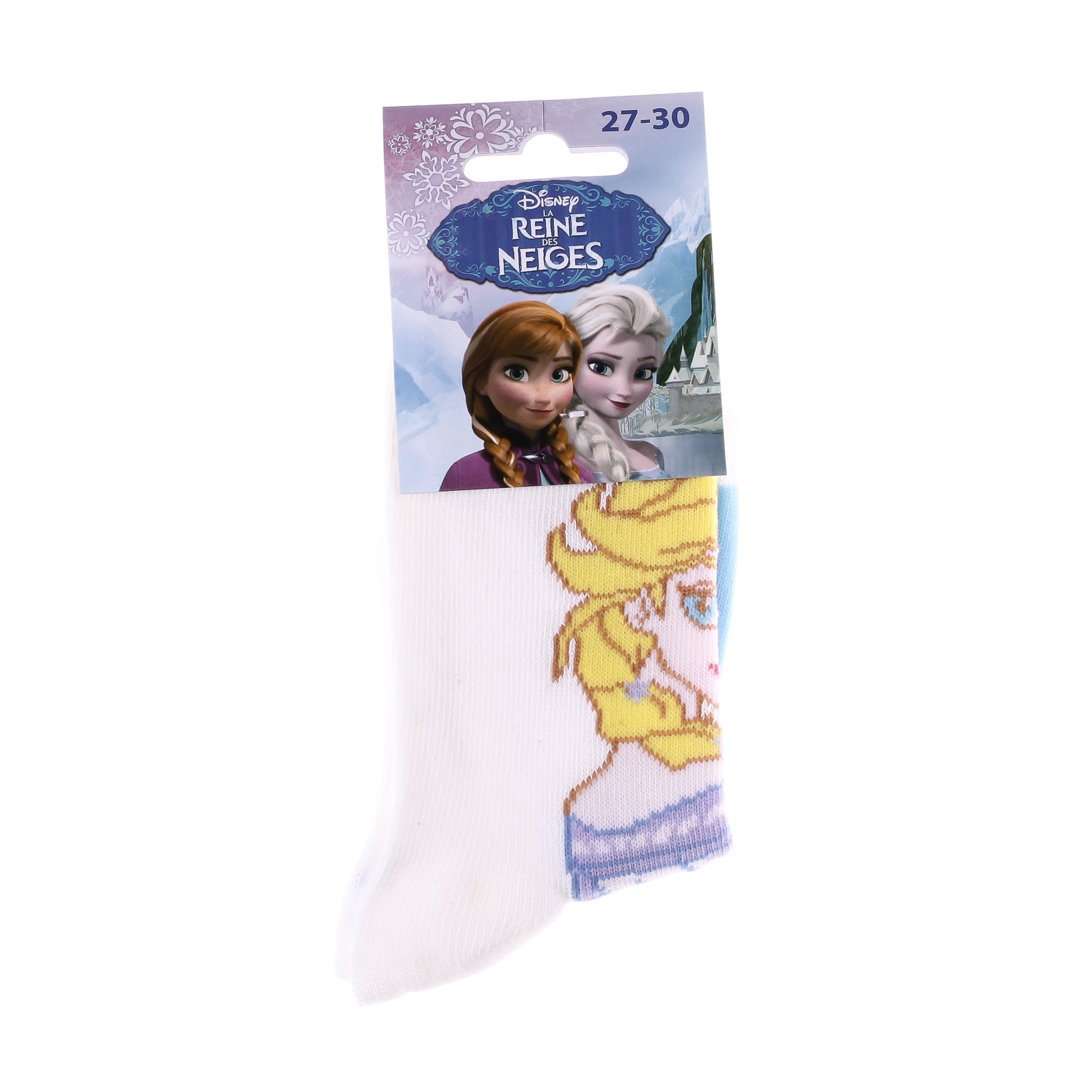Шкарпетки PRINCESS ELSA + RAYURES SUR PIED рожевий Діт 31-34, арт.83841644-2 Шкарпетки PRINCESS ELSA + RAYURES SUR PIED рожевий Діт 31-34, арт.83841644-2