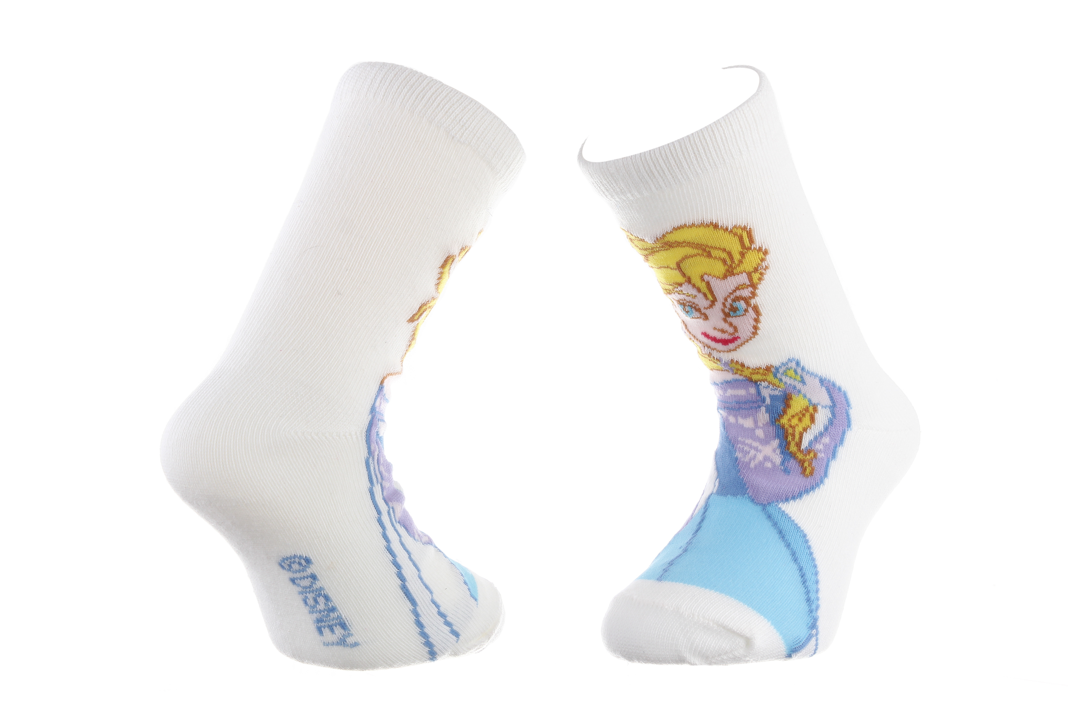 Носки PRINCESS ELSA SUR TIGE ET PIED белые Дет 31-34, арт.83841644-8 Носки PRINCESS ELSA SUR TIGE ET PIED белые Дет 31-34, арт.83841644-8