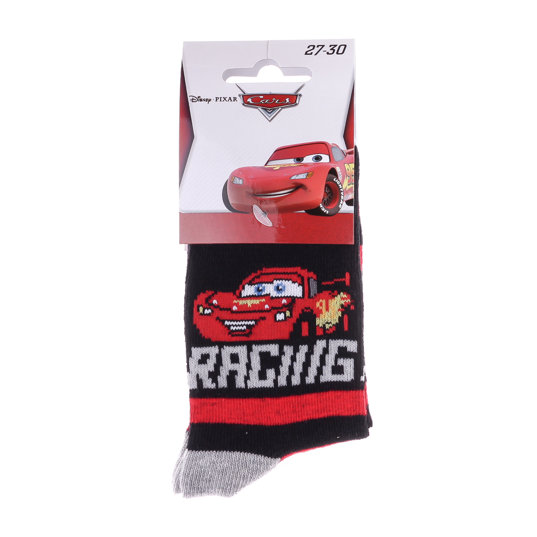 Носки CARS RACING черный Дет 27-30, арт.83841744-4 Носки CARS RACING черный Дет 27-30, арт.83841744-4