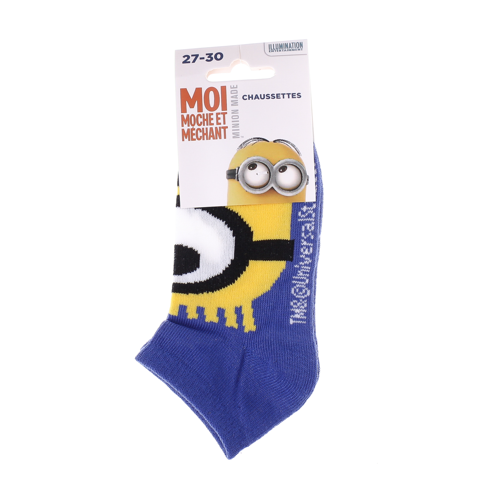 Шкарпетки MINION 1 OEIL AL ENDROIT синій Діт 31-34, арт.83890147-4 Шкарпетки MINION 1 OEIL AL ENDROIT синій Діт 31-34, арт.83890147-4