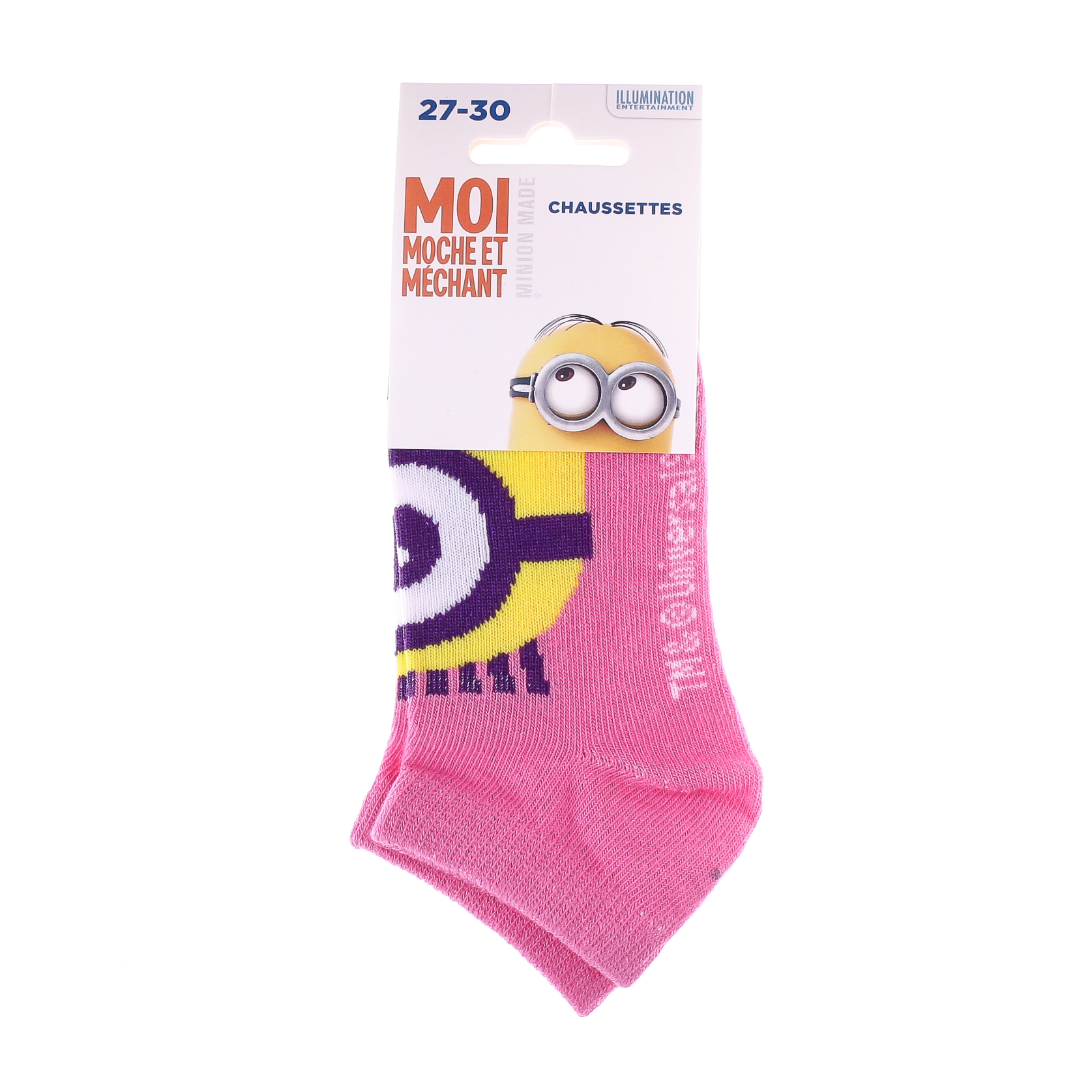 Шкарпетки MINNIE GROS PLAN VISAGE рожевий Діт 31-34 арт 83890431-1 Шкарпетки MINNIE GROS PLAN VISAGE рожевий Діт 31-34 арт 83890431-1
