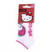 Шкарпетки HELLO KITTY HK THEME FRAISE білий Діт 27-30, арт.83890528-1 (83890528-1). Зображення №2 Шкарпетки HELLO KITTY HK THEME FRAISE білий Діт 27-30, арт.83890528-1 (83890528-1). Зображення №2
