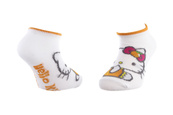 Носки HELLO KITTY HK THEME ORANGE белый, оранжевый Дет 31-34, арт.83890528-8. Изображение №2 Носки HELLO KITTY HK THEME ORANGE белый, оранжевый Дет 31-34, арт.83890528-8. Изображение №2