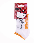Носки HELLO KITTY HK THEME ORANGE белый, оранжевый Дет 27-30, арт.83890528-8. Изображение №2 Носки HELLO KITTY HK THEME ORANGE белый, оранжевый Дет 27-30, арт.83890528-8. Изображение №2
