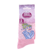 Носки PRINCESS BLANCHE NEIGE/CENDRILLON 2P розовый Дет 27-30 арт 83891420-1. Изображение №2 Носки PRINCESS BLANCHE NEIGE/CENDRILLON 2P розовый Дет 27-30 арт 83891420-1. Изображение №2