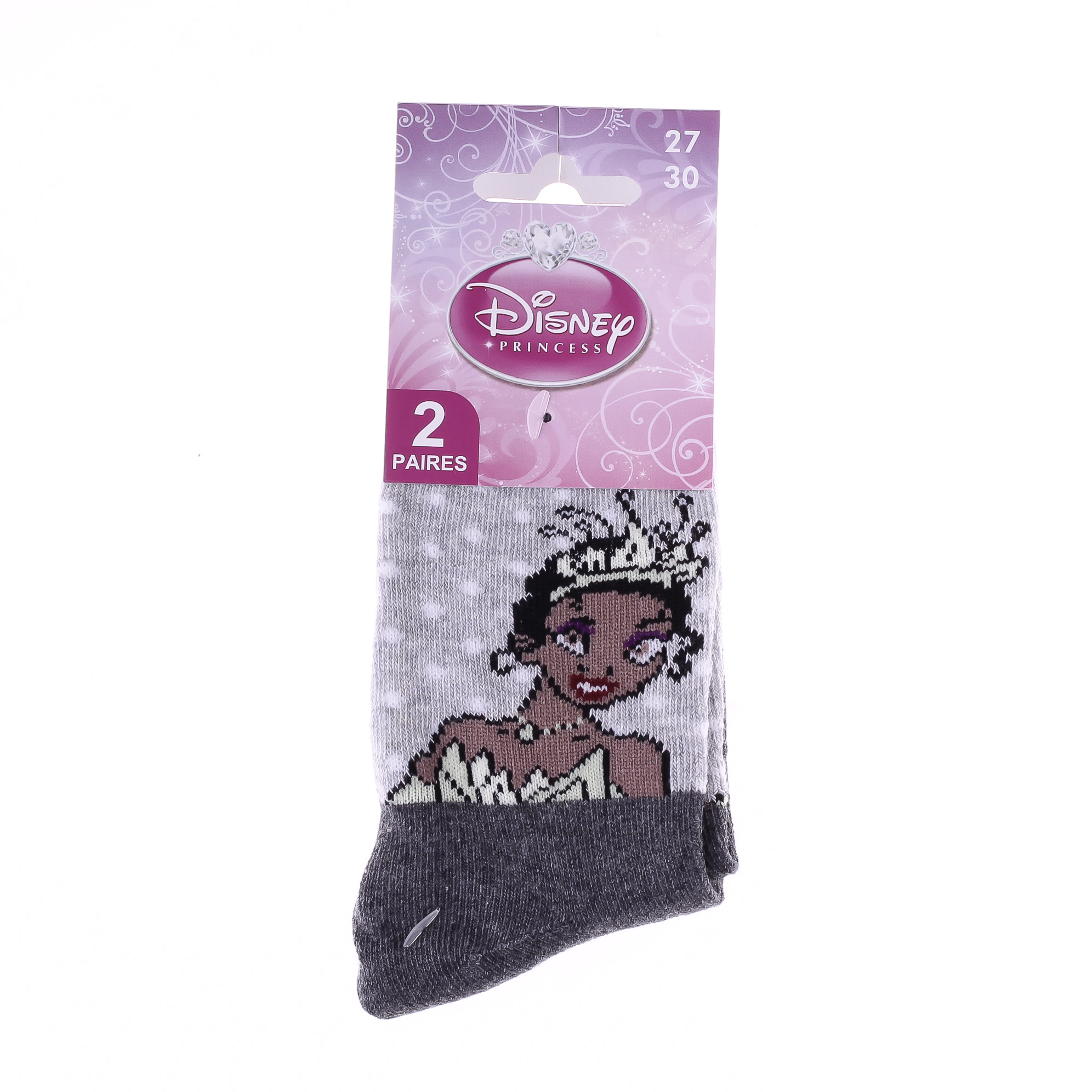 Носки PRINCESS RAIPONCE/TIANA 2P светло-серый Дет 27-30 арт 83891420-2 Носки PRINCESS RAIPONCE/TIANA 2P светло-серый Дет 27-30 арт 83891420-2