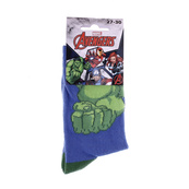 Носки MARVEL HULK голубой Дет 23-26 арт 83891648-5. Изображение №2