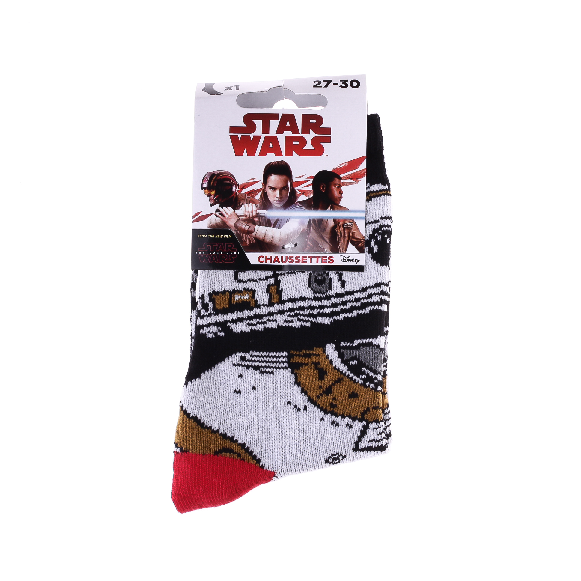 Носки STAR WARS ВВ8 черный Дет 31-34, арт.83892148-2 Носки STAR WARS ВВ8 черный Дет 31-34, арт.83892148-2