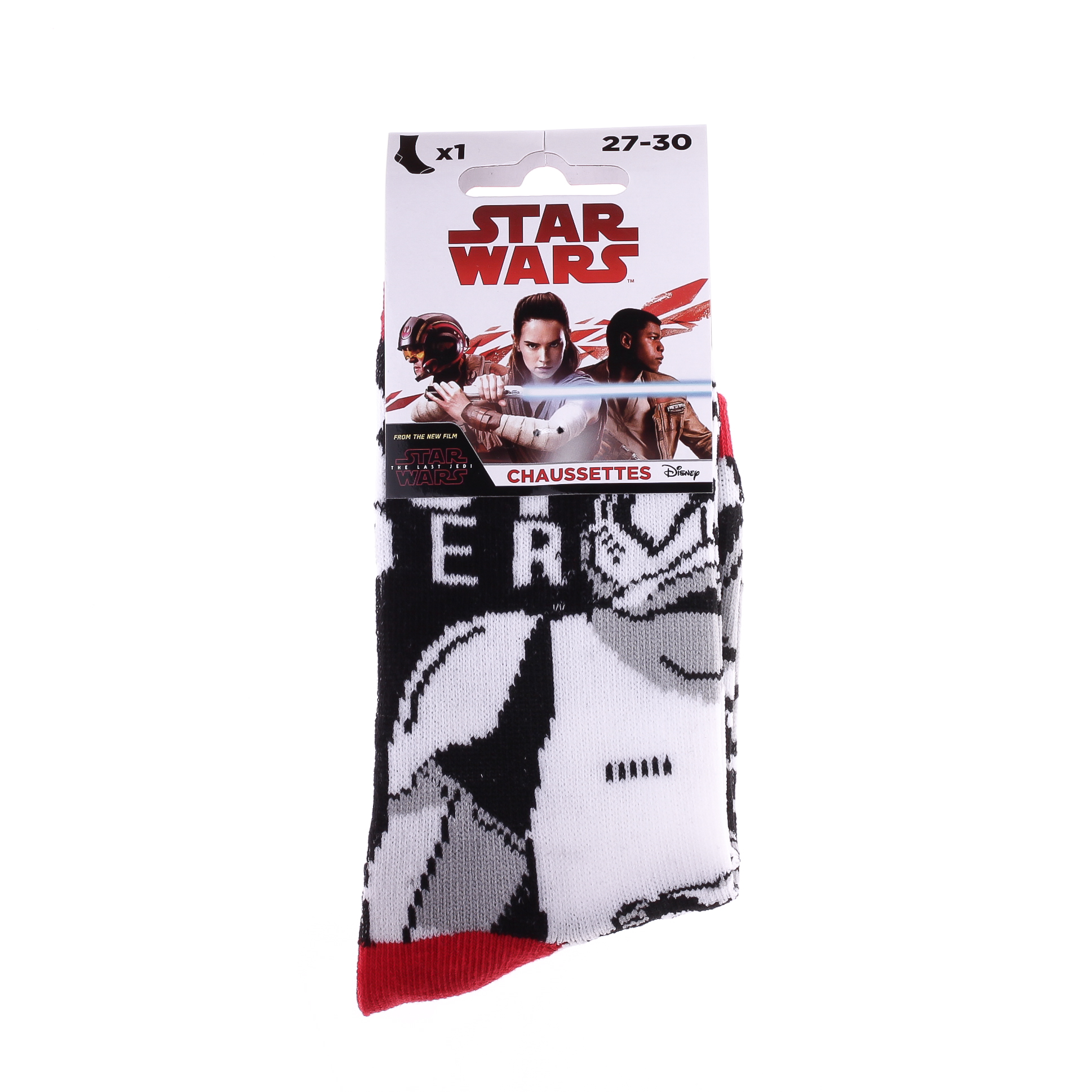 Шкарпетки Star Wars STORMTROOPER чорний Діт 27-30 Шкарпетки Star Wars STORMTROOPER чорний Діт 27-30
