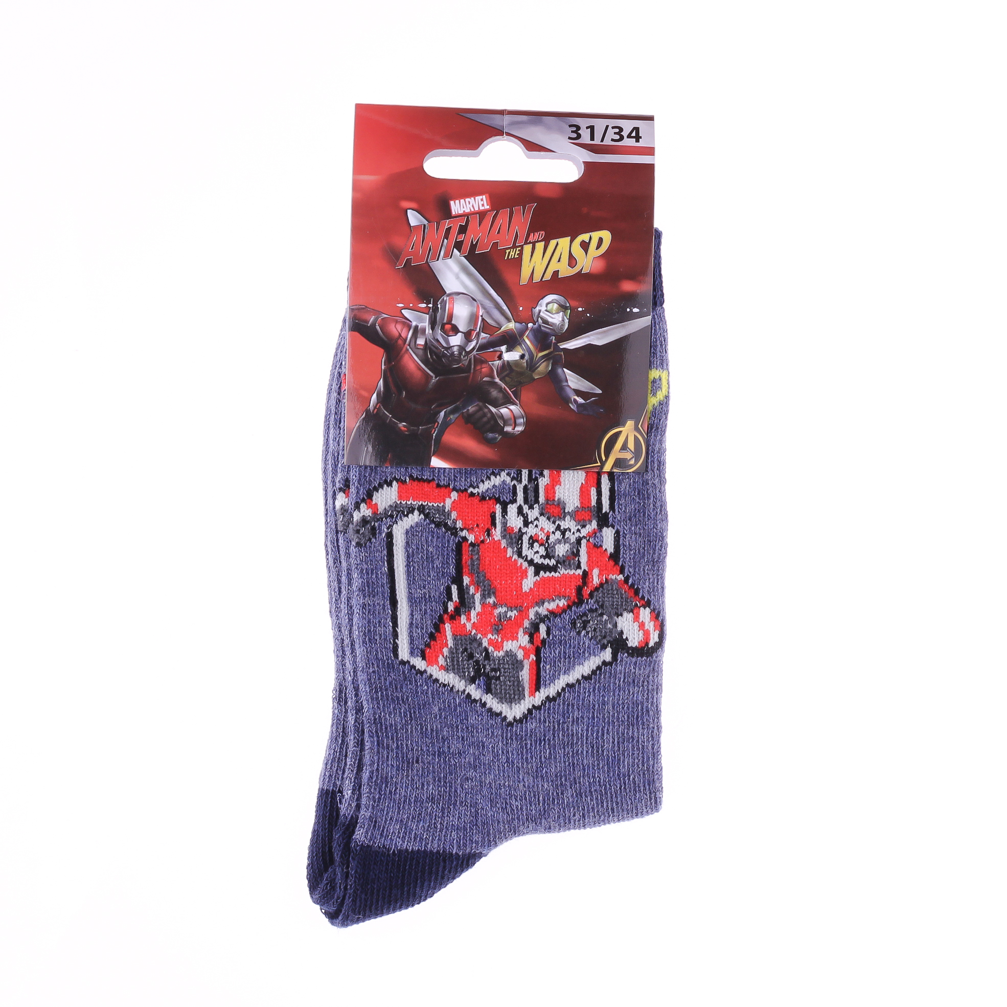 Носки MARVEL BUSTE ANT-MAN джинсовый Дет 31-34, арт.83895248-4 Носки MARVEL BUSTE ANT-MAN джинсовый Дет 31-34, арт.83895248-4