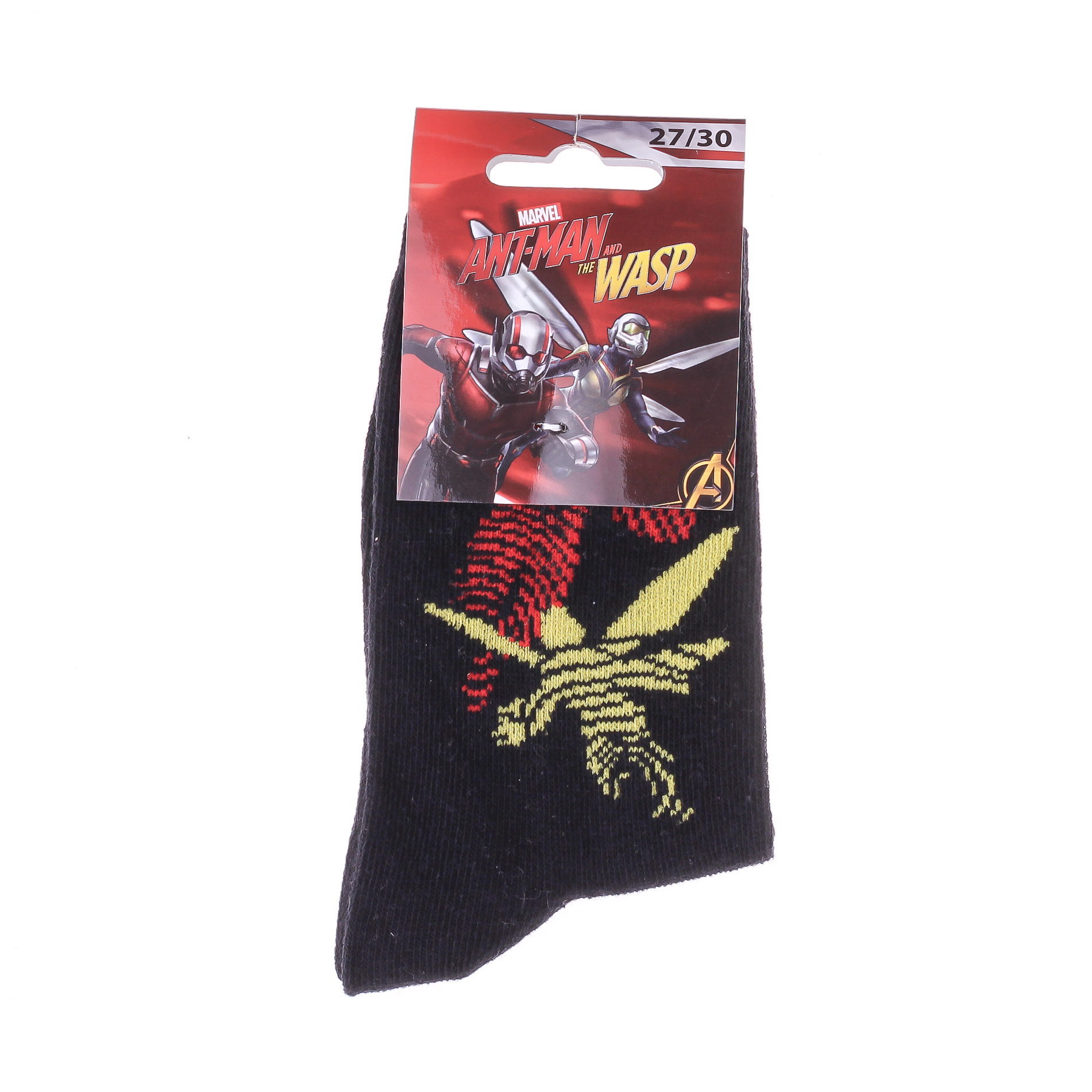 Шкарпетки MARVEL SILHOUETTE DE ANT-MAN чорний Діт 31-34 арт 83895348-2 Шкарпетки MARVEL SILHOUETTE DE ANT-MAN чорний Діт 31-34 арт 83895348-2