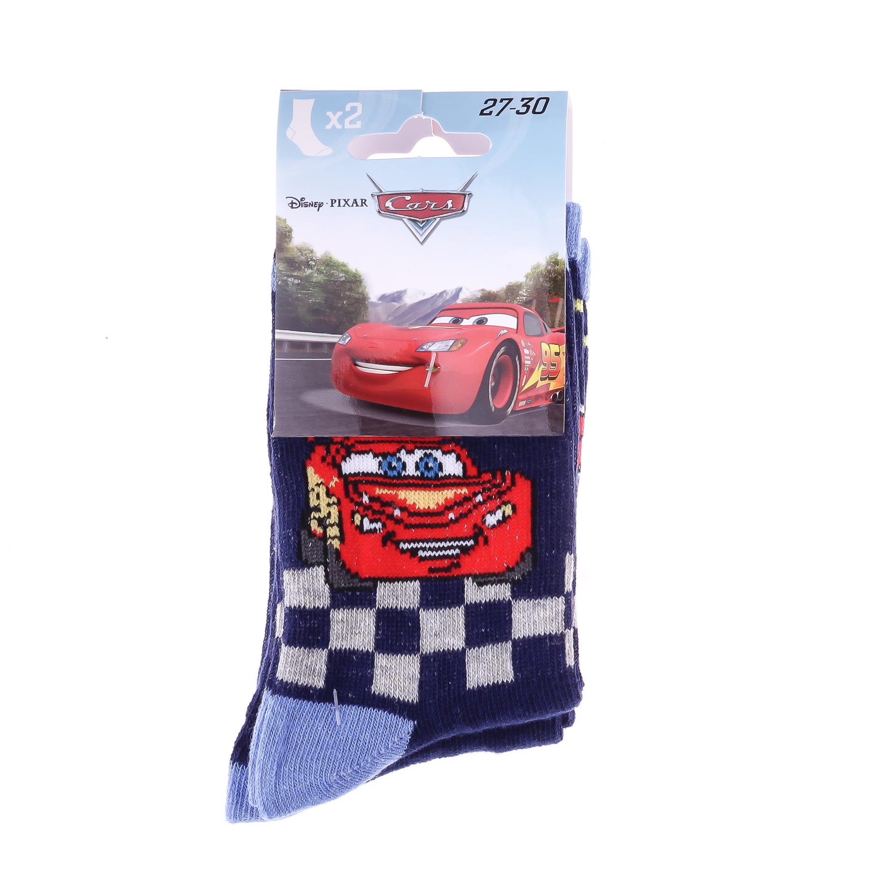 Носки CARS MC QUEEN DAMIER/ETOILE 2P сине-голубой Дет 31-34, арт.83896715-3 Носки CARS MC QUEEN DAMIER/ETOILE 2P сине-голубой Дет 31-34, арт.83896715-3