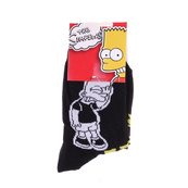 Шкарпетки SIMPSON BART TETE BART + CASQUE MUSIQUE чорний, блакитний Діт 27-30, арт. 83897612-1. Зображення №2