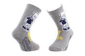 Шкарпетки SIMPSON BART BART + ECRITURE, арт.83897612-6 SUR DOIGT сірий Діт 31-34. Зображення №2