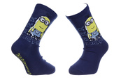 Носки MINION KEVIN синий Дет 27-30арт83897920-4. Изображение №2 Носки MINION KEVIN синий Дет 27-30арт83897920-4. Изображение №2