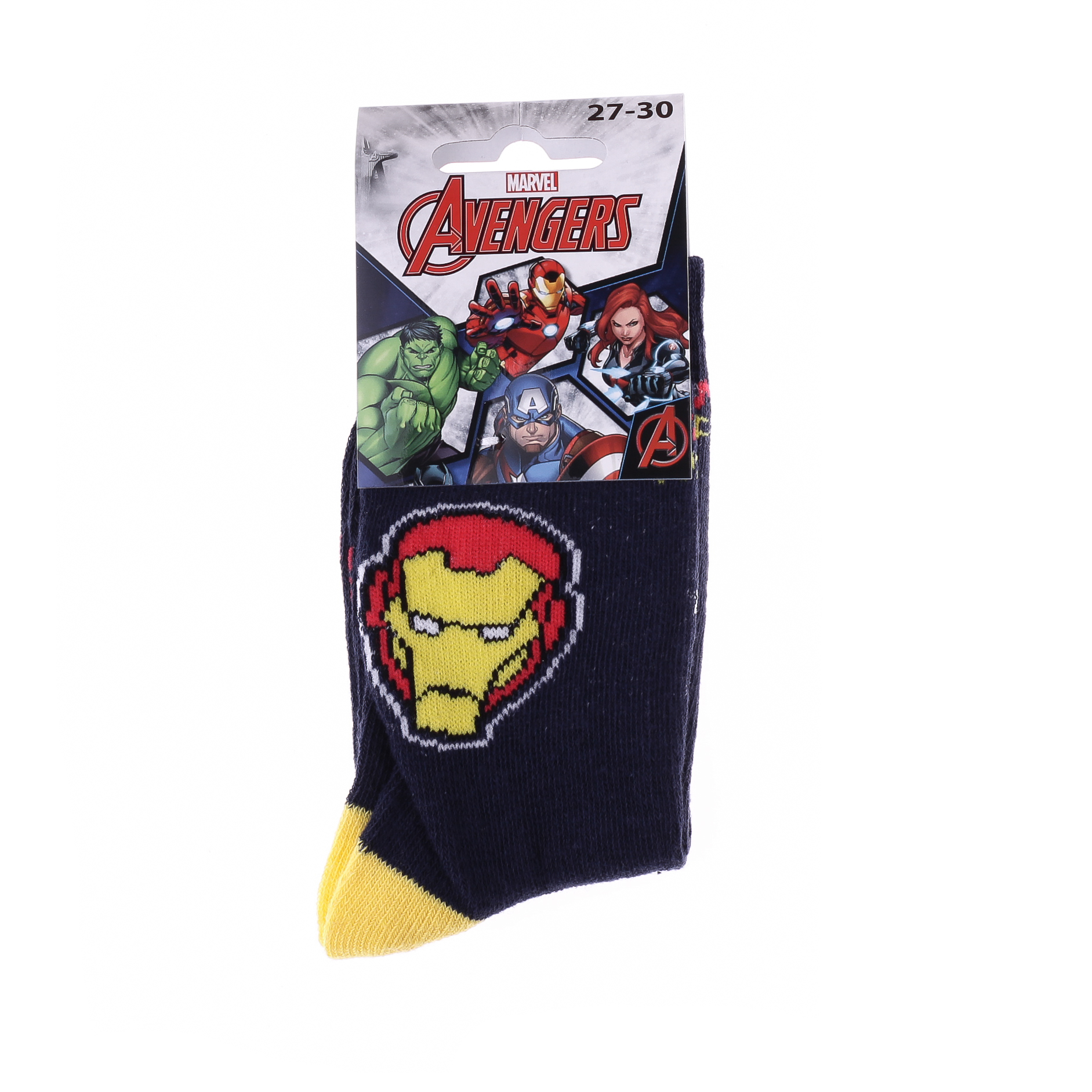 Шкарпетки MARVEL IRON MAN синій Діт 31-34, арт.83899320-6 Шкарпетки MARVEL IRON MAN синій Діт 31-34, арт.83899320-6