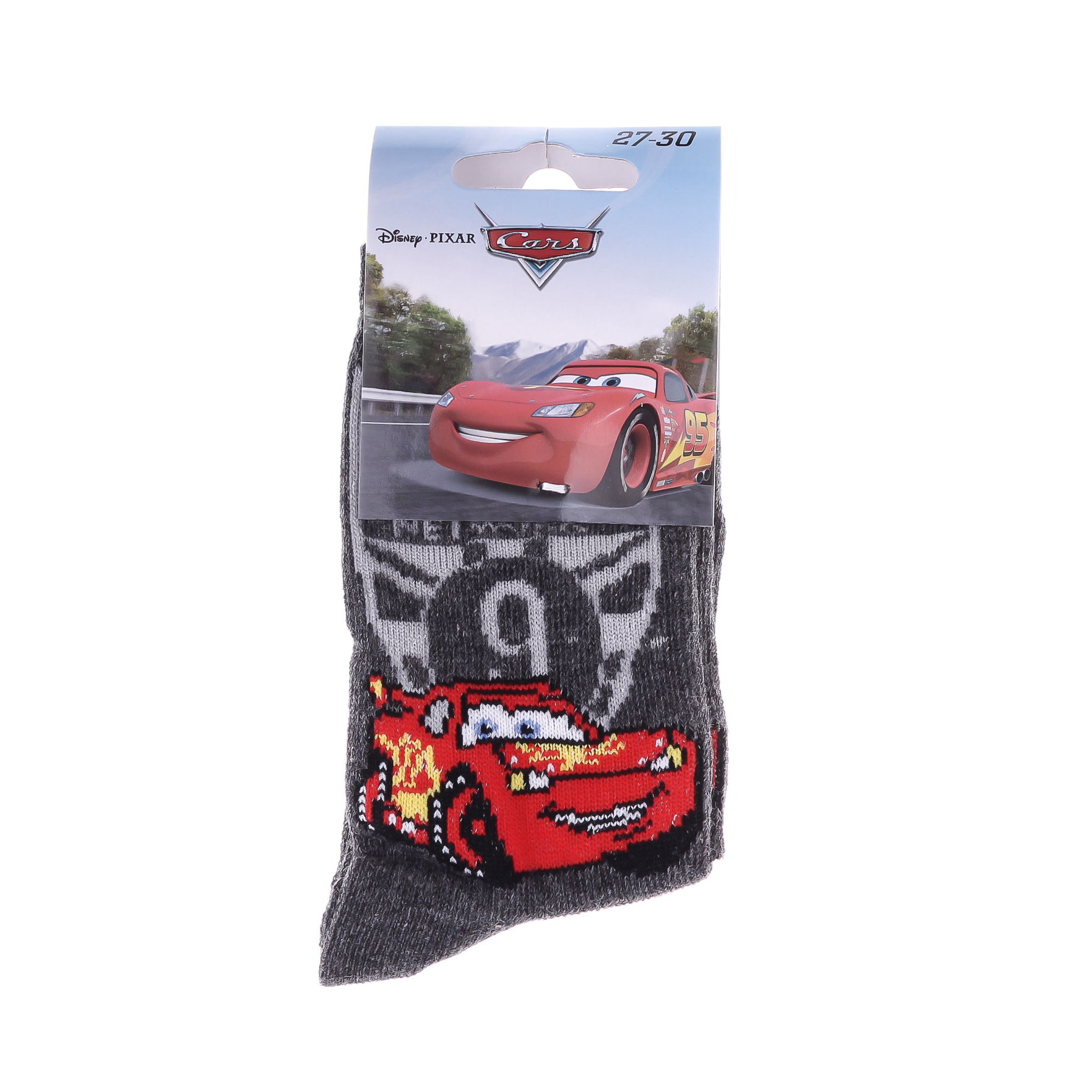 Шкарпетки CARS LIGHTENING MC QUEEN сірий Діт 27-30, арт. 83899420-2 Шкарпетки CARS LIGHTENING MC QUEEN сірий Діт 27-30, арт. 83899420-2