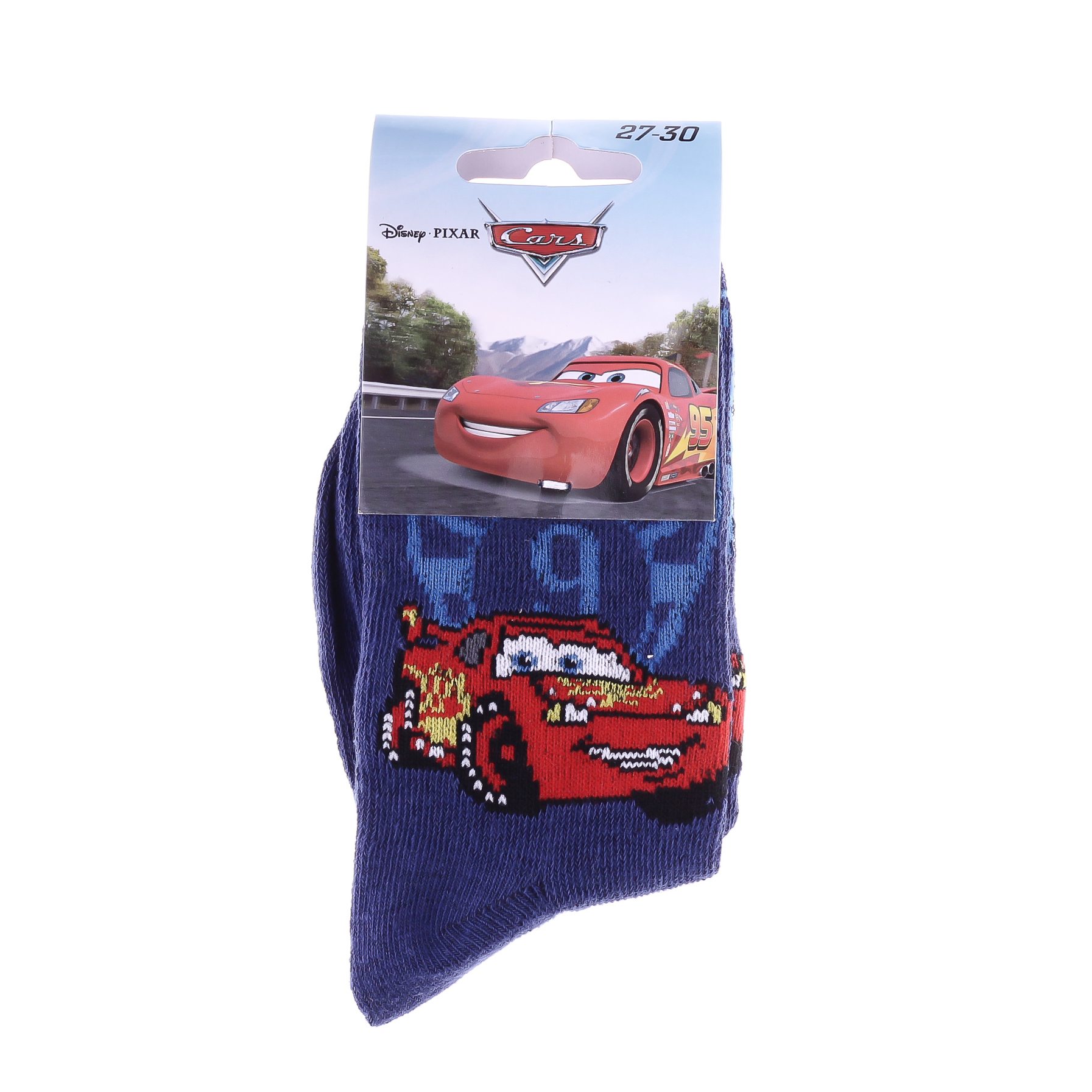 Шкарпетки CARS LIGHTENING MC QUEEN синій Діт 31-34, арт.83899420-1 Шкарпетки CARS LIGHTENING MC QUEEN синій Діт 31-34, арт.83899420-1