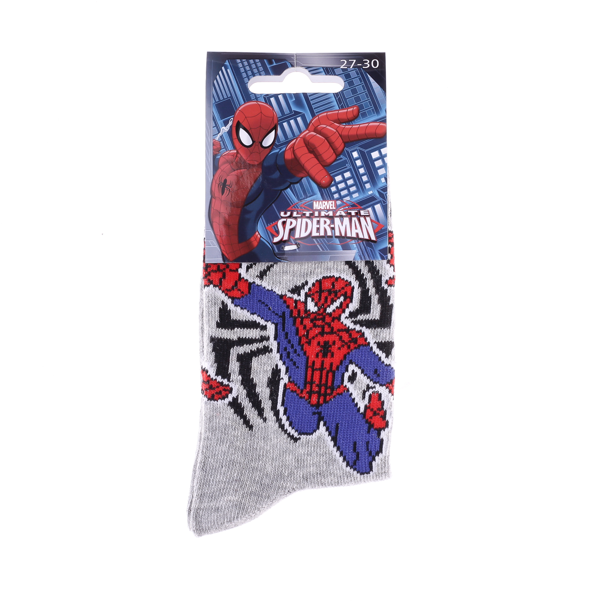 Носки SPIDER MAN SPIDERMAN DANS CERCLE черный Дет 31-34 арт 83899920-5 Носки SPIDER MAN SPIDERMAN DANS CERCLE черный Дет 31-34 арт 83899920-5