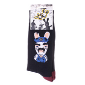 Носки LAPINS CRETINS LAPIN + TENUE BRICOLAGE черный Дет 43-46. Изображение №2 Носки LAPINS CRETINS LAPIN + TENUE BRICOLAGE черный Дет 43-46. Изображение №2