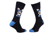 Носки LAPINS CRETINS LAPIN + TENUE BRICOLAGE синий Дет 39-42. Изображение №2