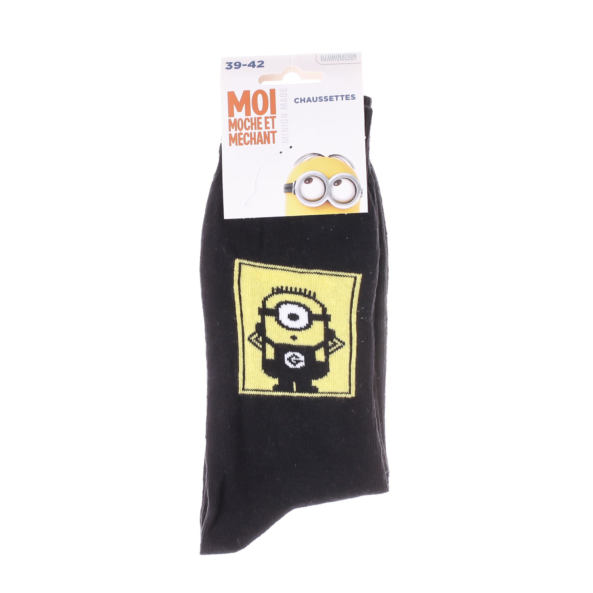 Шкарпетки Minion DANS CARRE чорний Діт 43-46 Шкарпетки Minion DANS CARRE чорний Діт 43-46