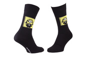 Шкарпетки Minion DANS CARRE чорний Діт 39-42. Зображення №2 Шкарпетки Minion DANS CARRE чорний Діт 39-42. Зображення №2