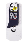 Шкарпетки MICKEY 90 YEARS OF IMAGINATION/TETE MICKEY + 90 AN синій, сірий Діт 39-42. Зображення №3