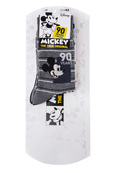Шкарпетки MICKEY 90 YEARS OF IMAGINATION/TETE MICKEY + 90 AN синій, сірий Діт 39-42. Зображення №4