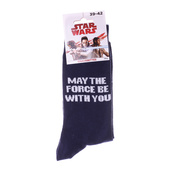 Носки Star Wars MAY THE FORCE BE WITH YOU синий Дет 39-42. Изображение №2