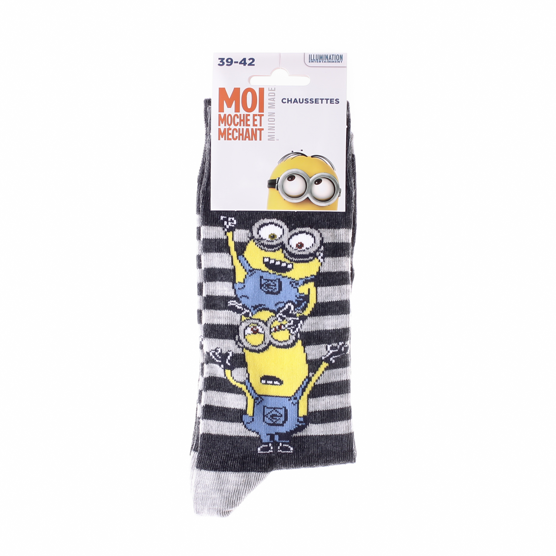 Шкарпетки Minion GROUPE темно-сірий Діт 39-42 Шкарпетки Minion GROUPE темно-сірий Діт 39-42