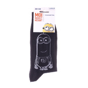 Шкарпетки Minion GROS PLAN чорний Діт 39-42. Зображення №2 Шкарпетки Minion GROS PLAN чорний Діт 39-42. Зображення №2