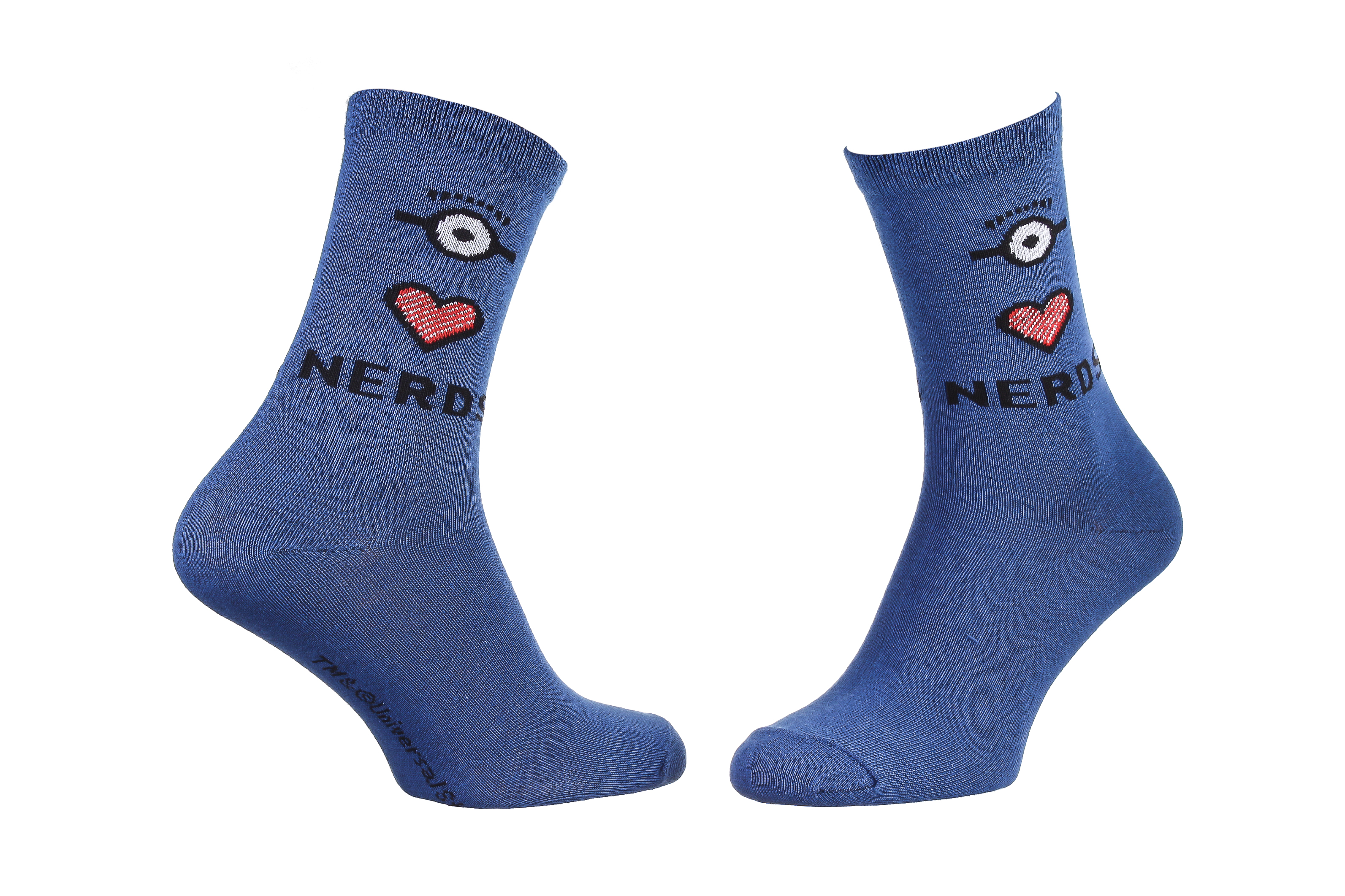 Шкарпетки MinionS COEUR+ OEIL + NERDS джинсовий Діт 36-41 Шкарпетки MinionS COEUR+ OEIL + NERDS джинсовий Діт 36-41