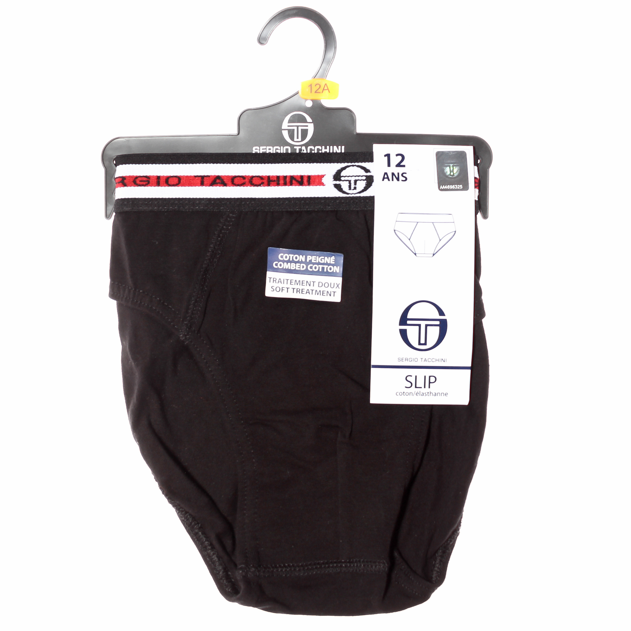 Труси-сліпи Sergio Tacchini SLI SLIP GA чорний Діт 104см Труси-сліпи Sergio Tacchini SLI SLIP GA чорний Діт 104см