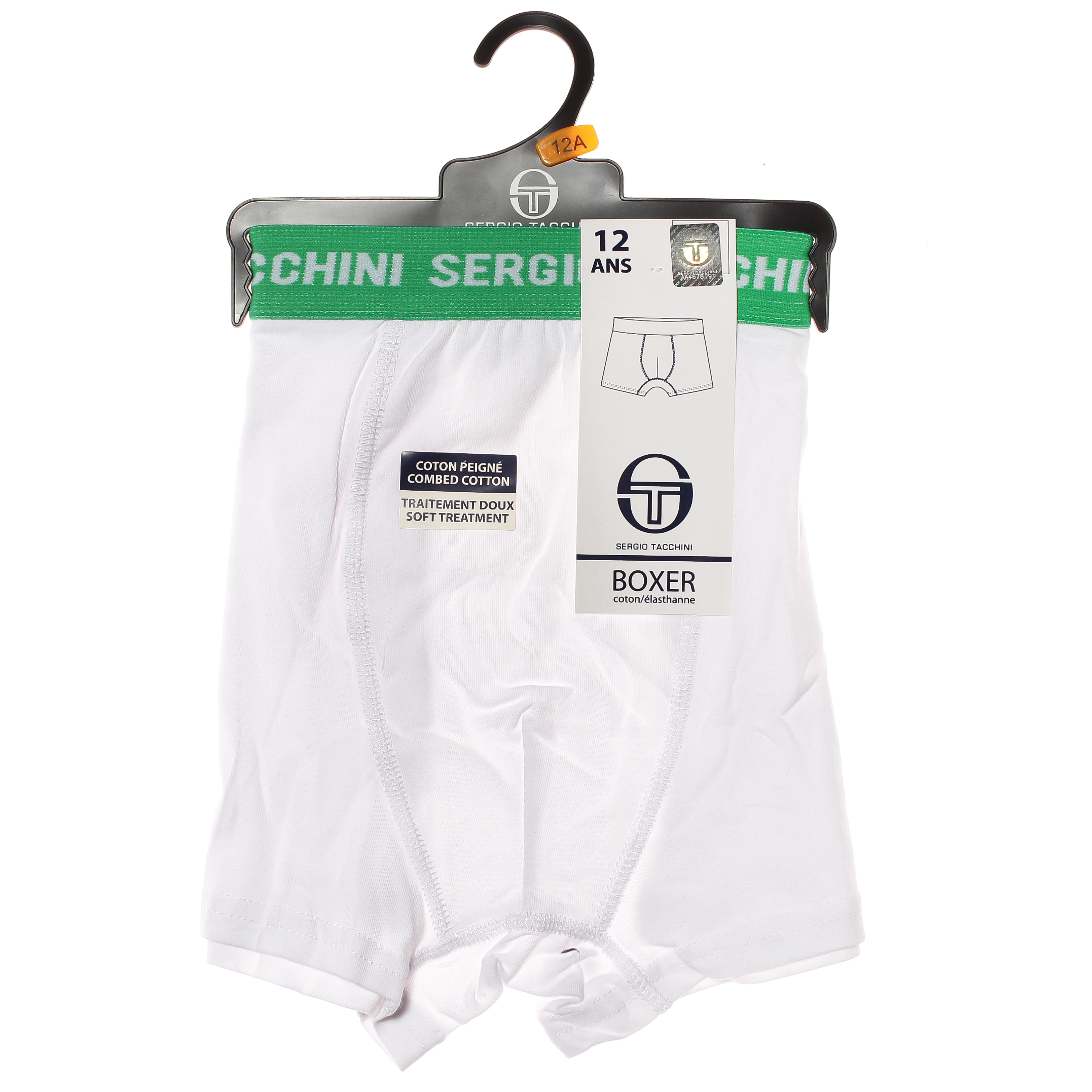 Трусы-боксеры Sergio Tacchini BOXER GA TACCHINI X1 белый Дет 116 см (6 ANS) Трусы-боксеры Sergio Tacchini BOXER GA TACCHINI X1 белый Дет 116 см (6 ANS)