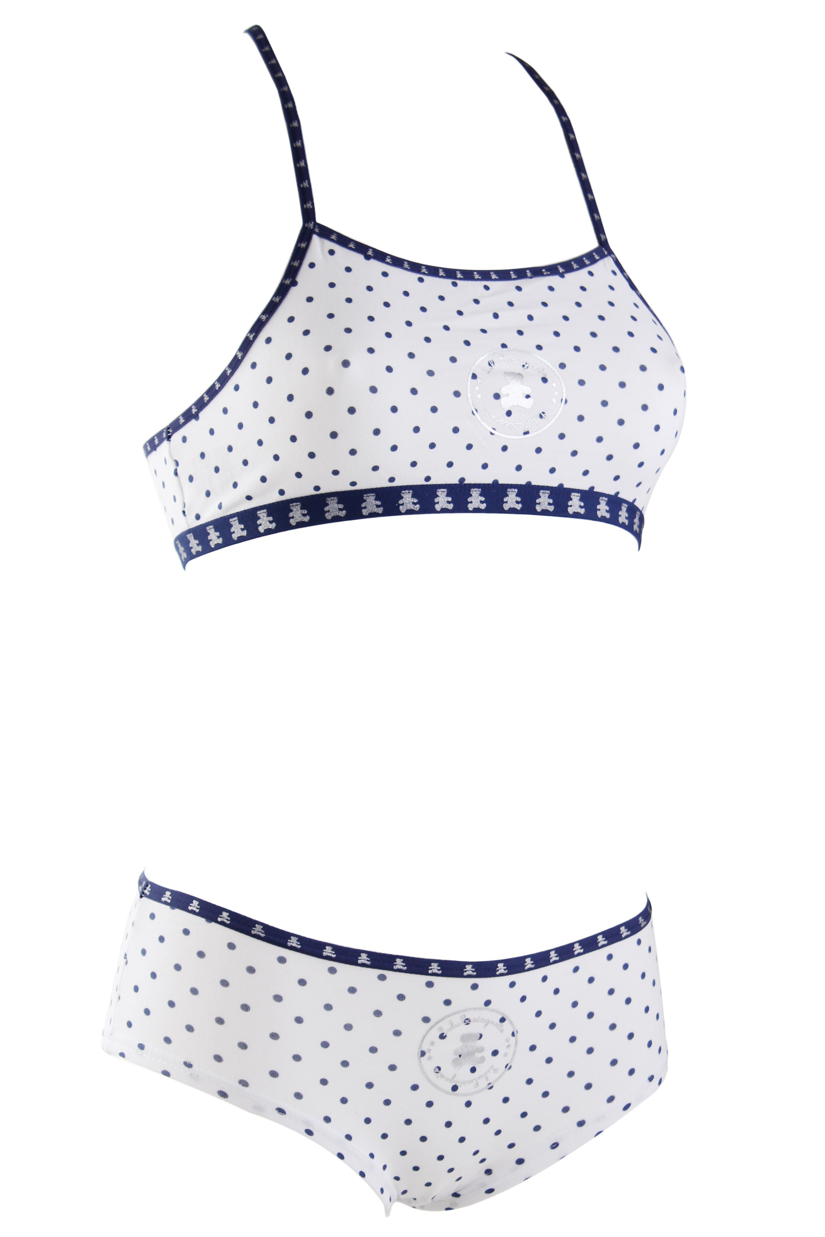 Топ и трусы Lula Castagnette BRASSIERE&SHORTY X1 FILLE синий Дет 6/8 Топ и трусы Lula Castagnette BRASSIERE&SHORTY X1 FILLE синий Дет 6/8