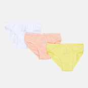 Трусы Lula Castagnette SLIP X3 ENFANT FILLE LULU белый, розовый, желтый Дет 4/5. Изображение №2 Трусы Lula Castagnette SLIP X3 ENFANT FILLE LULU белый, розовый, желтый Дет 4/5. Изображение №2