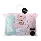 Труси Lula Castagnette SLIP X3 ENFANT FILLE LULU бірюзовий, рожевий, білий Діт 4/5. Зображення №2 Труси Lula Castagnette SLIP X3 ENFANT FILLE LULU бірюзовий, рожевий, білий Діт 4/5. Зображення №2