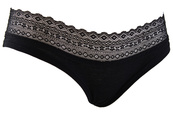 Трусы Manoukian SHORTY-X2 -FEMME черный, коралловый Жен XL. Изображение №2