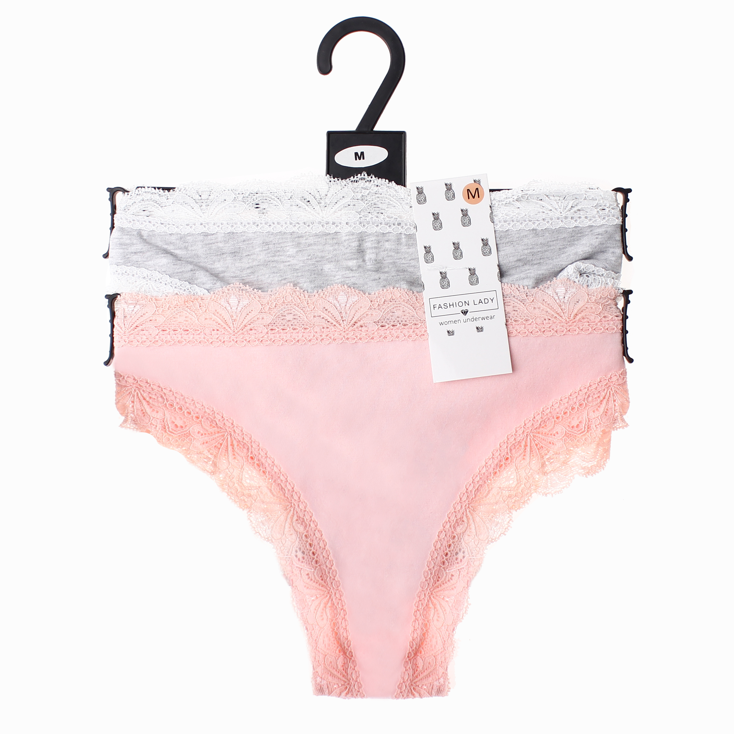 Труси Fashion Lady TAN TANGA F сірий, персиковий Жін L Труси Fashion Lady TAN TANGA F сірий, персиковий Жін L