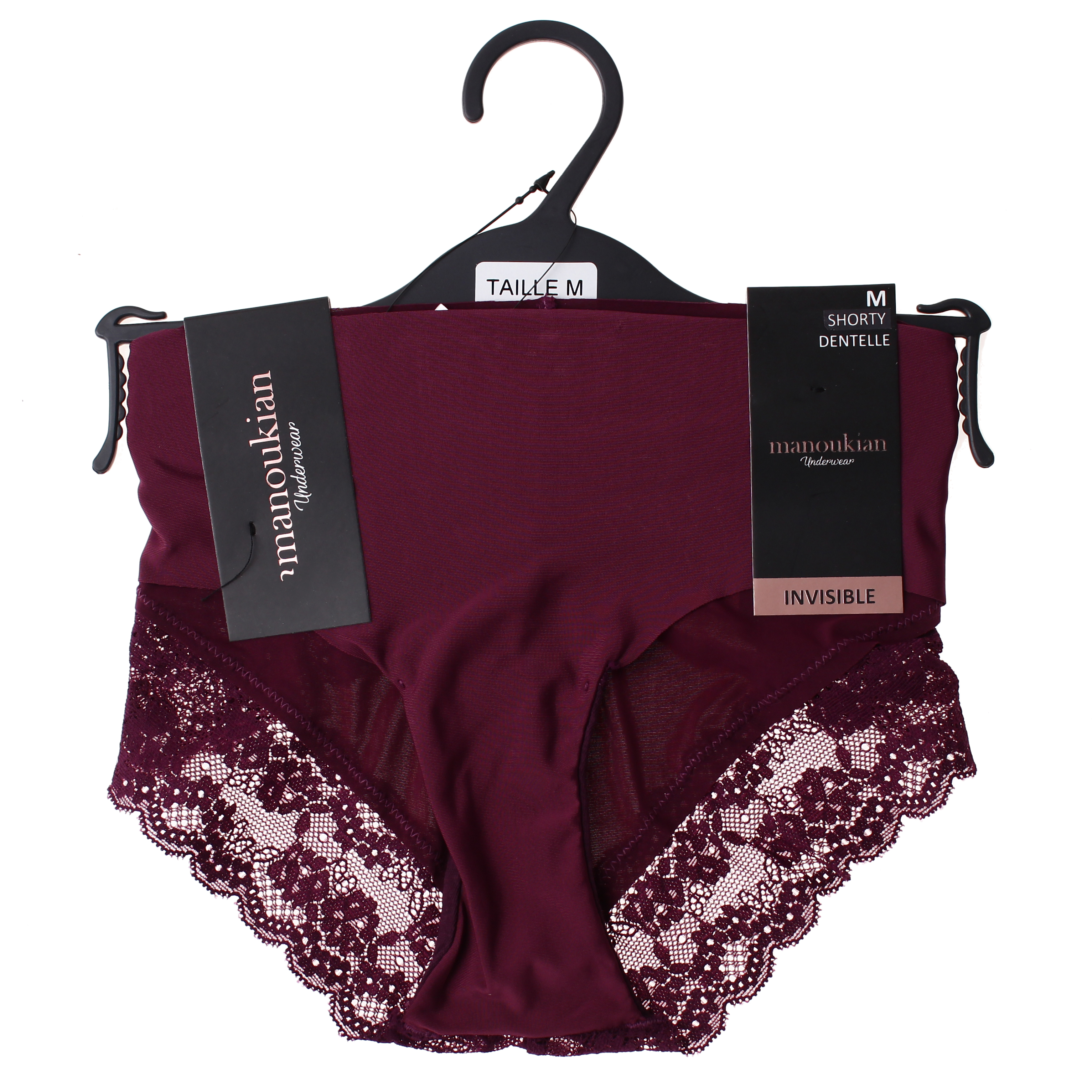 Трусы Manoukian SHORTY-X1-FEMME бордовый Жен M Трусы Manoukian SHORTY-X1-FEMME бордовый Жен M