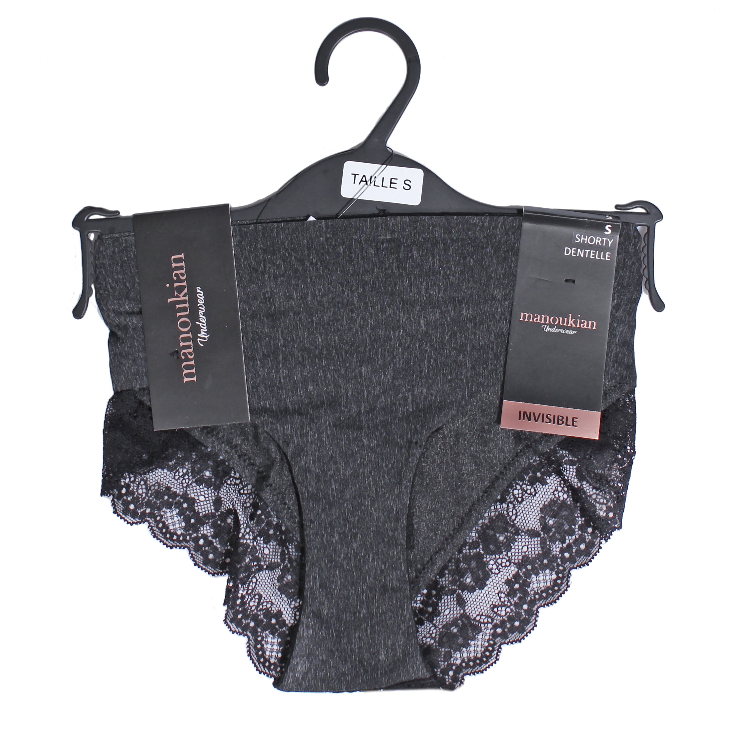 Трусы Manoukian SHORTY-X1-FEMME темно-серый Жен M Трусы Manoukian SHORTY-X1-FEMME темно-серый Жен M